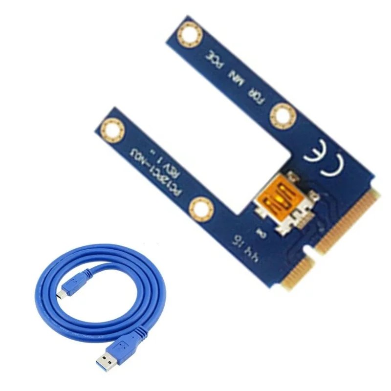 

Mini PCI-E Converter Card USB Adapter Pci for express 1X to 16X Slots Mining Card PCI-E Converter Adapter