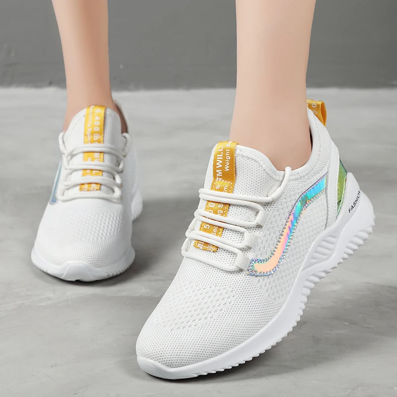 

New Casual Shoes Women Shoes Running Shoes Breathable Single Net Shoes Women Fashion Trend Student Sneaker Shoes Shoes