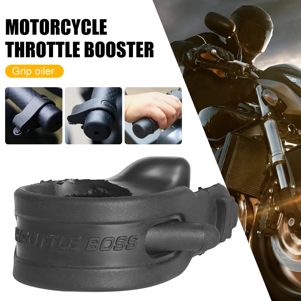 

Universal Motorcycle Throlette Holder Cruise Assist Control Accelerator Booster Assist Non-Slip for Motorcycle E-Bike Scooter