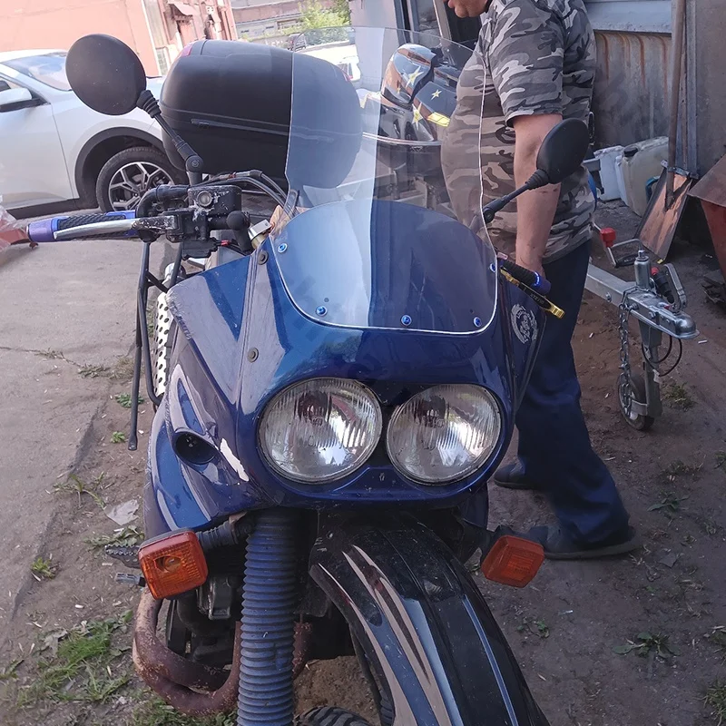 

Ветровые стекла для Yamaha XTZ 750 XTZ750 Super Tenere, высокий экран 1989-1996, ветровые дефлекторы, серые