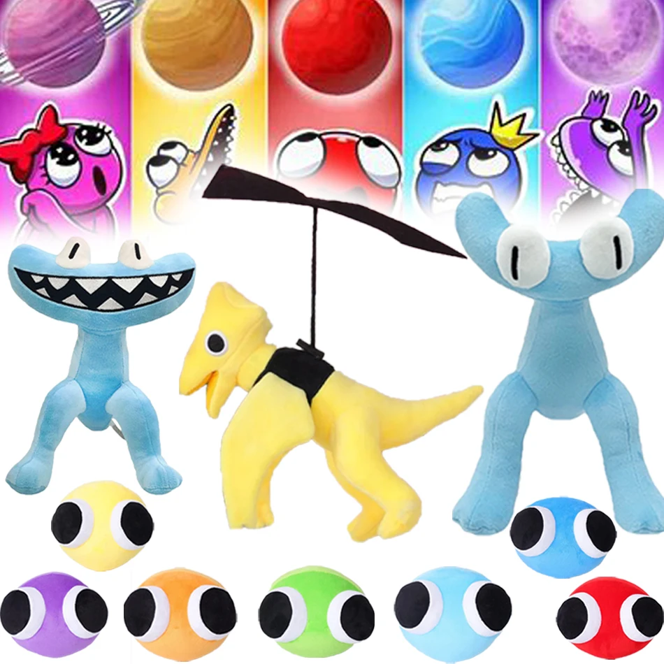 Радужная Плюшевая Игрушка Firend 26 См Мягкая Дизайн Панды Милый Персонаж Аниме