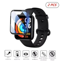 3d curved protective film for xiaomi redmi watch 2 watch2 hd full cover soft screen protector for xiaomi mi watch 2 lite no glas