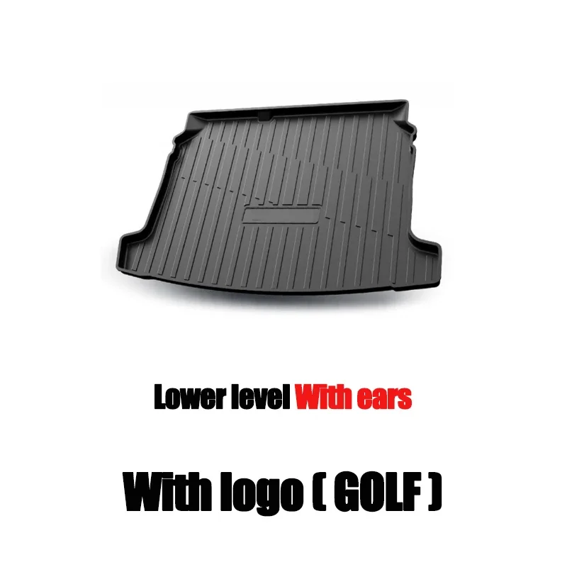 

Для VW Volkswagen Golf MK8 Аксессуары 8 GTE GTD GTI R 2022 2023 2024 5 мест TPE устойчивый к царапинам коврик в багажник автомобильные аксессуары