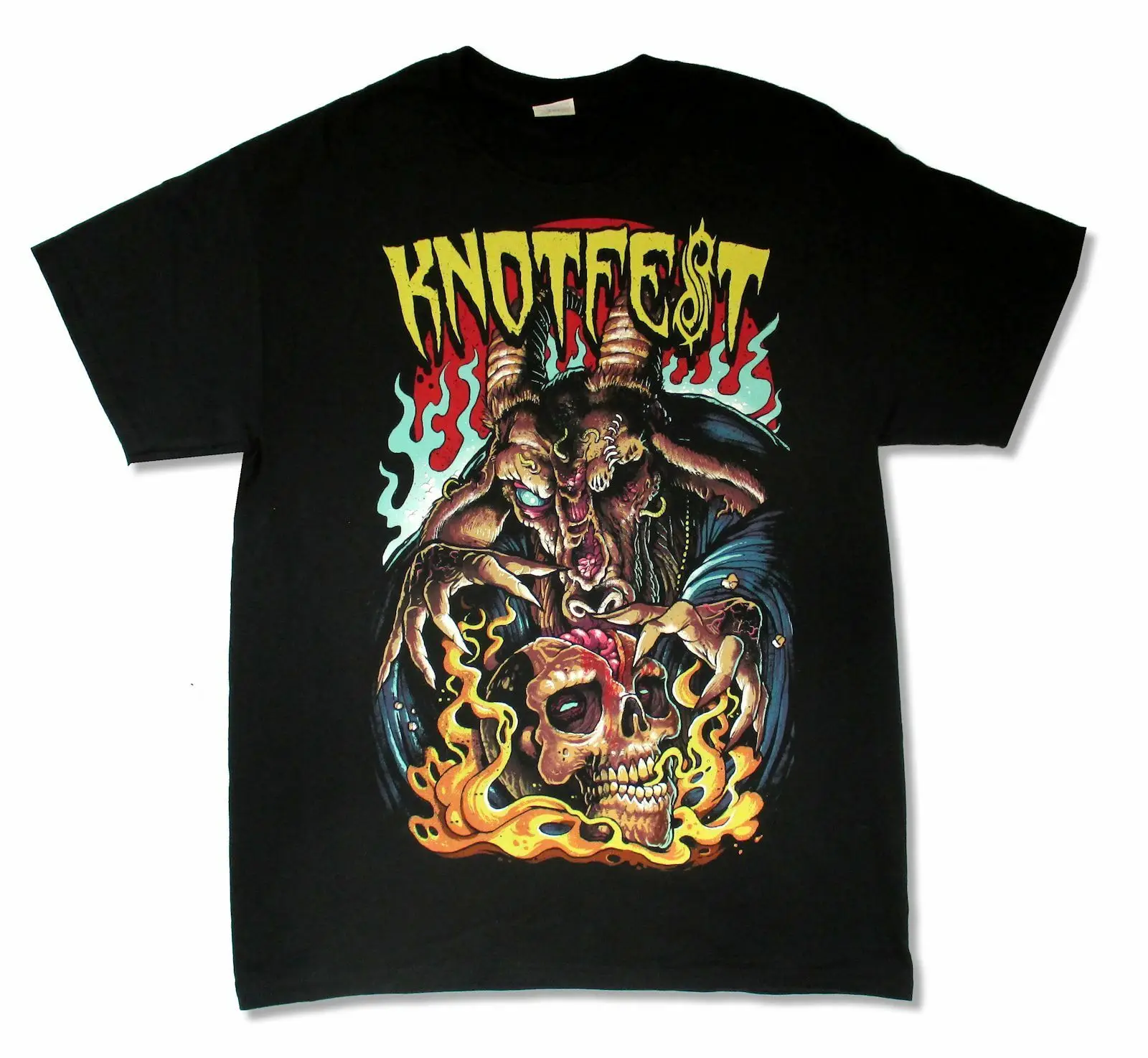 

Knotfest Brain Ripper Black Festival T Shirt New