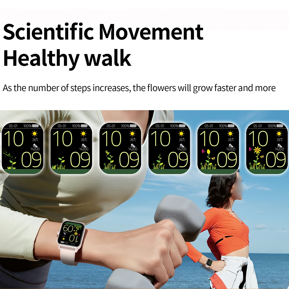 GEJIAN Smart 5 4 Bluetooth Call Пара Часы SMS Напоминание Упражнения Шаги Калории Смарт-мужские