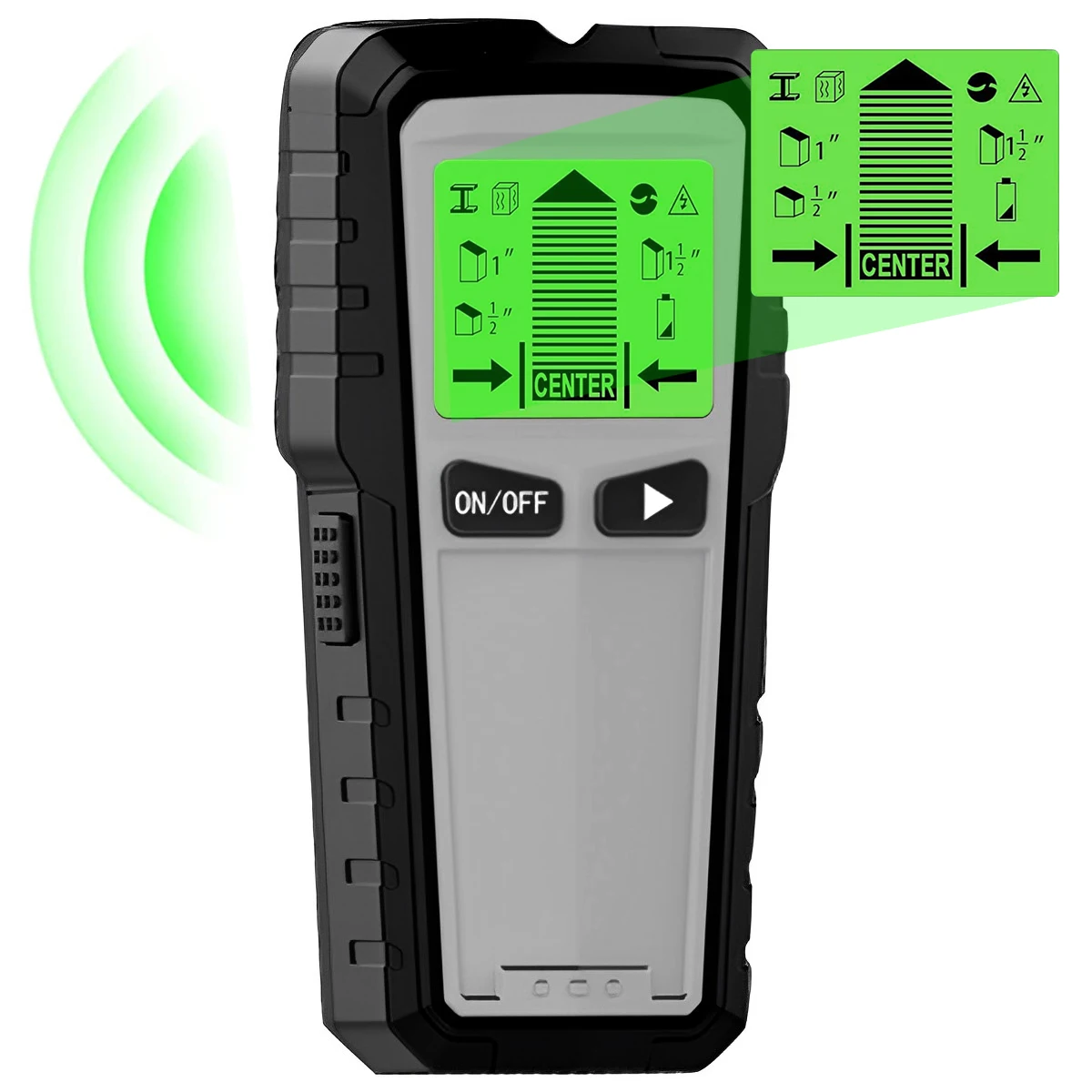 

Металлоискатель-шпилька с ЖК-дисплеем, умный точный электронный сканер со звуковой сигнализацией, портативный детектор стен