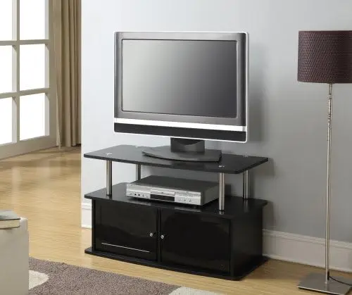 

TV Stand with 2 Cabinets, Cherry