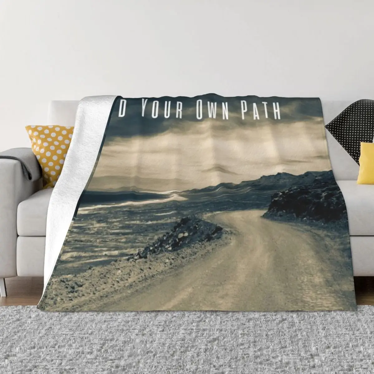 Найдите свой собственный путь Fuerteventura ультра-мягкое Флисовое одеяло