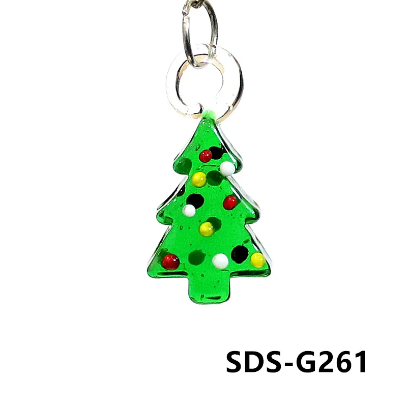 

2 шт. разноцветные стеклянные подвески JSSMTLP