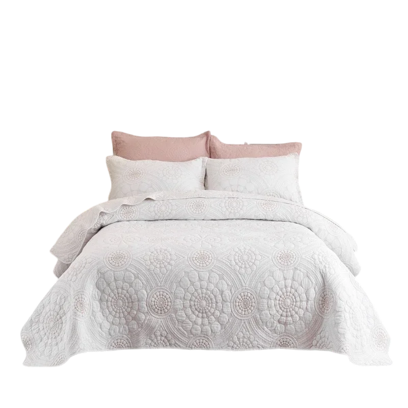 3 шт. покрывало на кровать из 100% хлопка двойные покрывала и для пары