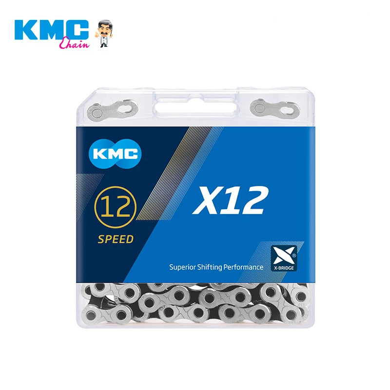 

Цепи KMC X12 MTB цепь для дорожного велосипеда 12 Скоростей 12 в 126 звеньев 12 S оригинальные в коробке серебряные XT XTR Дешевая Бесплатная доставка ...