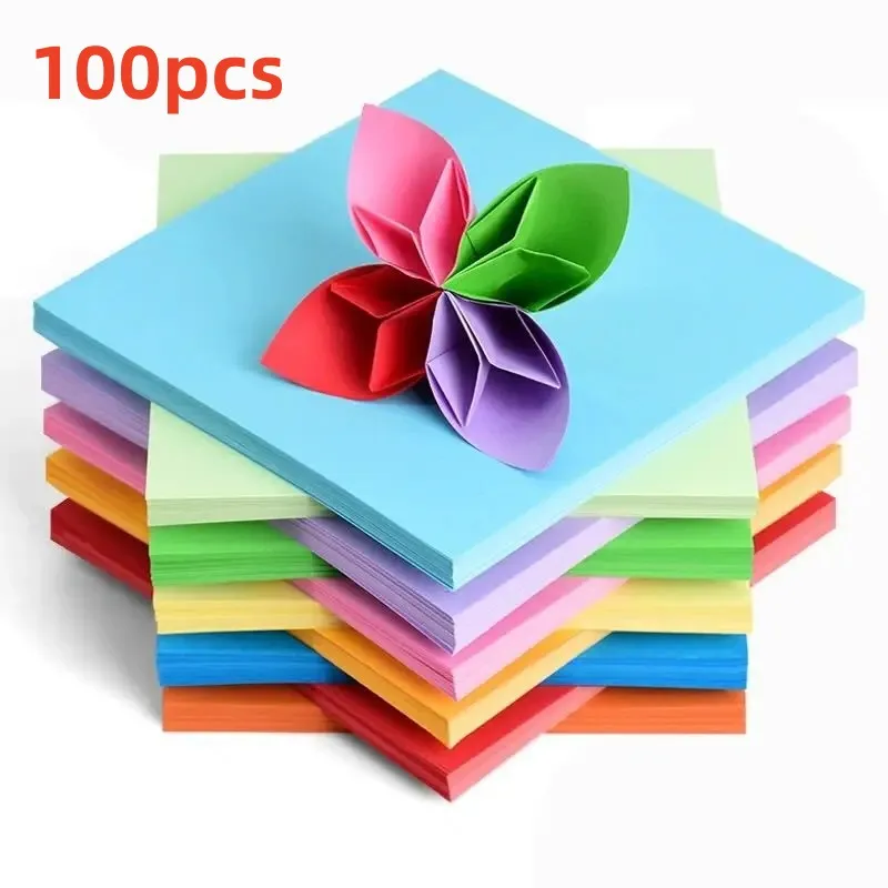 100 шт. разноцветные копировальные бумаги A4 для детей