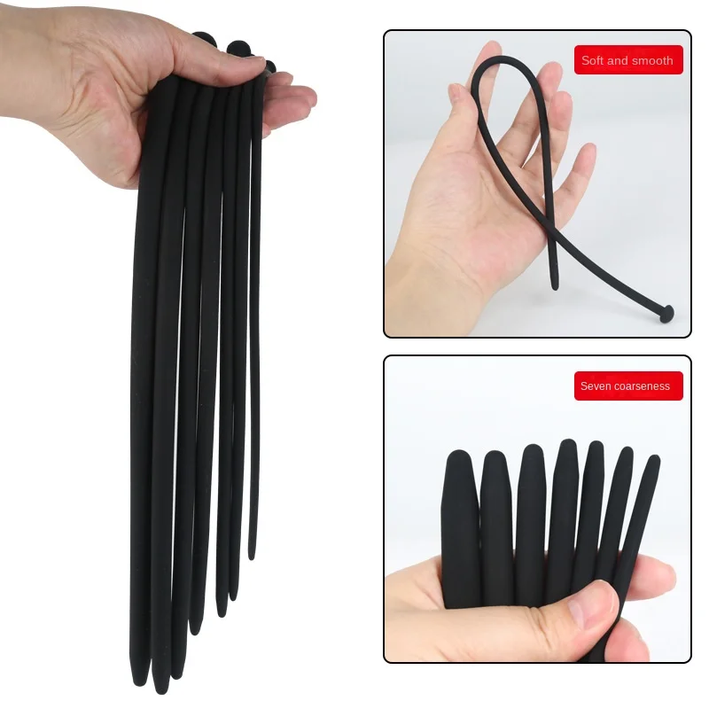 Силиконовый стимулятор лошадиный глаз расширитель затычка для пениса со