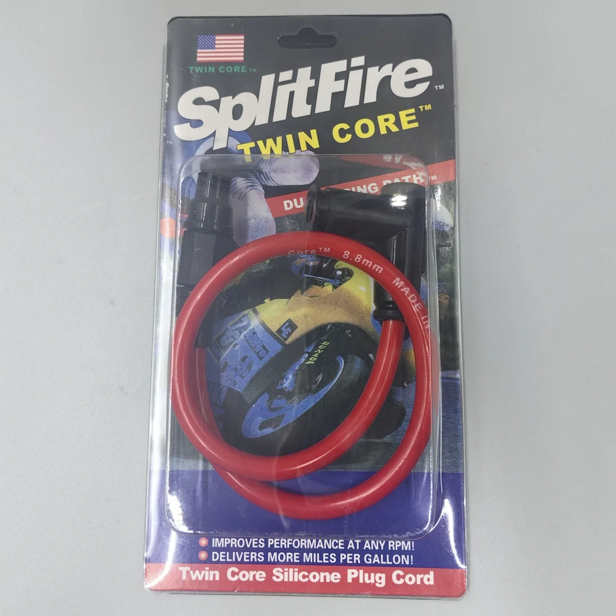 

8,8 мм двухъядерная гоночная катушка зажигания, кабель зажигания мотоцикла, свеча зажигания, иридиевый провод для мотокросса