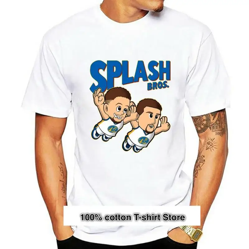 

Steph Curry y Klay Thompson Splash Bros, camisetas, camisetas Retro gráficas
