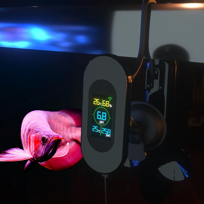 Новинка аквариумные аксессуары монитор качества воды iBowl 3in1TDS измеритель pH и температуры в реальном времени цифровой измеритель испытательное оборудование