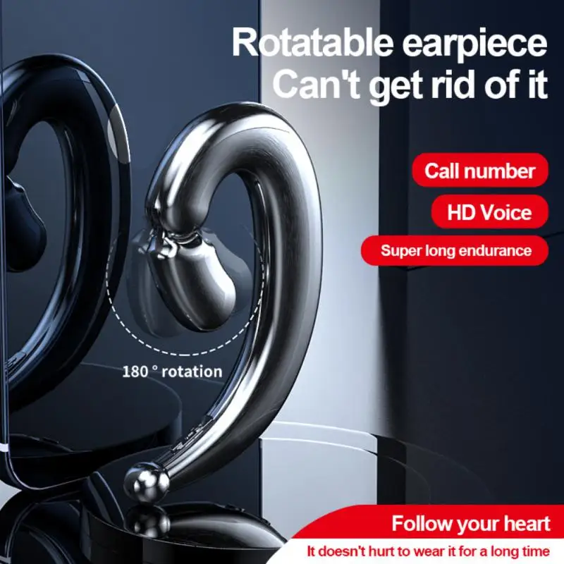 

M520 Bone Conduction Headphone 135mah Sports Headset Ipx5 Waterproof Exquisite Tws Earbuds Wireless Earphone With Mic