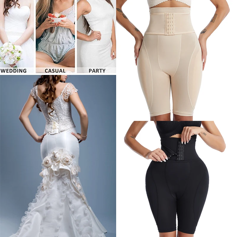 

High Waist Butt Lifter Hip Pads Hip Enhancer Shapewear Fake Butt Padded Underwear Tummy Control Body Shaper Panties Faja Shorts