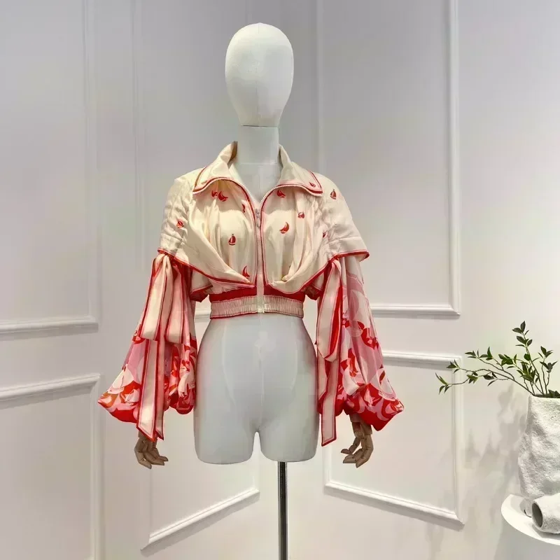 Высококачественный весенне-летний комплект из топа с капюшоном и длинными