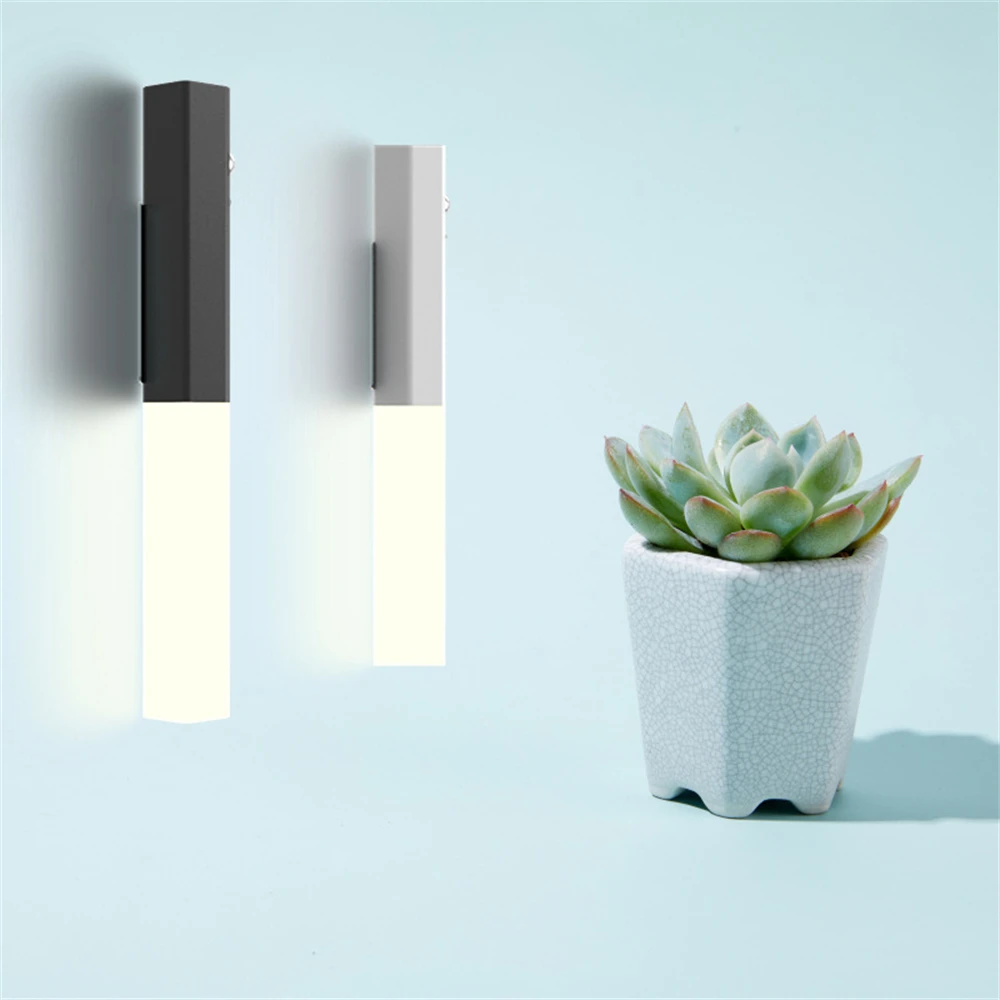 

Smart Sensing Aisle Lamp USB Charging Cabinet Gateway Light Magnetic Absorption Wall Lamps For Home Room Corridor Lighting