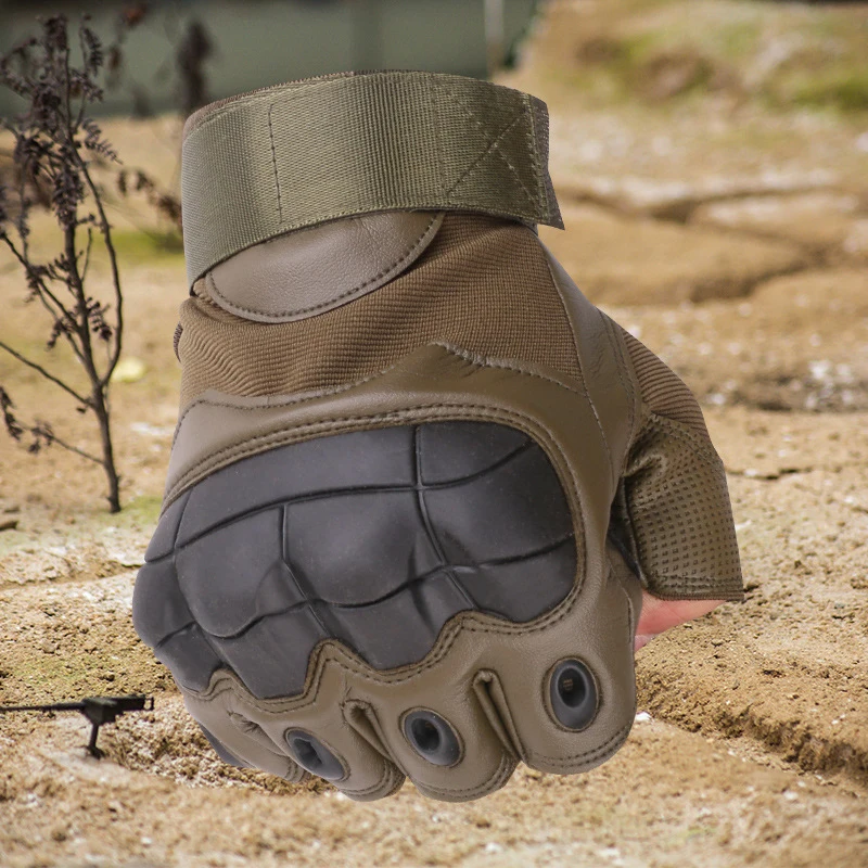 

Half Finger Tactical Gloves Military Paintball Shooting Airsoft Combat Work Driving Riding Hunting Fingerless Gloves Men Women