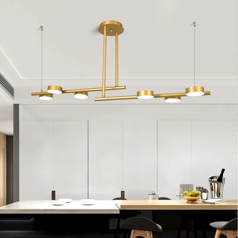 

Modern Led Pendant Lights Iron Hanging Lamp For Dining Room Shopping Mall Study Bar Decor Lighting Nordic Home Kitchen Fixtures