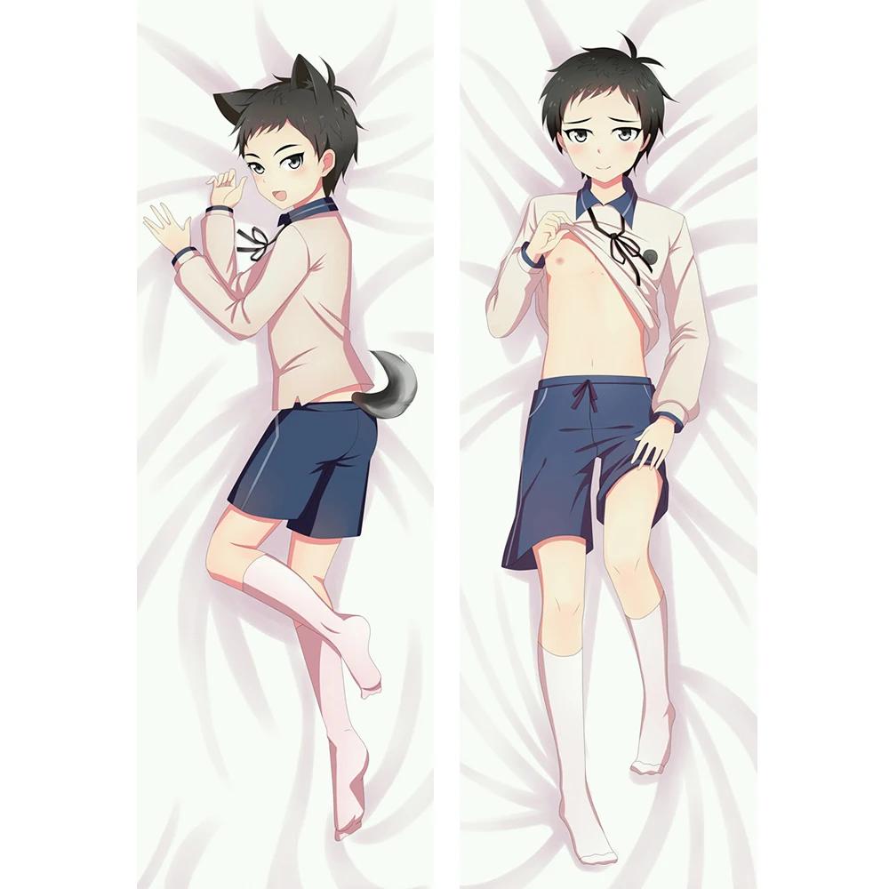 50x180 см аниме Hunter x Cosplay Подушка Чехол крутой мужской Dakimakura двухстороннее