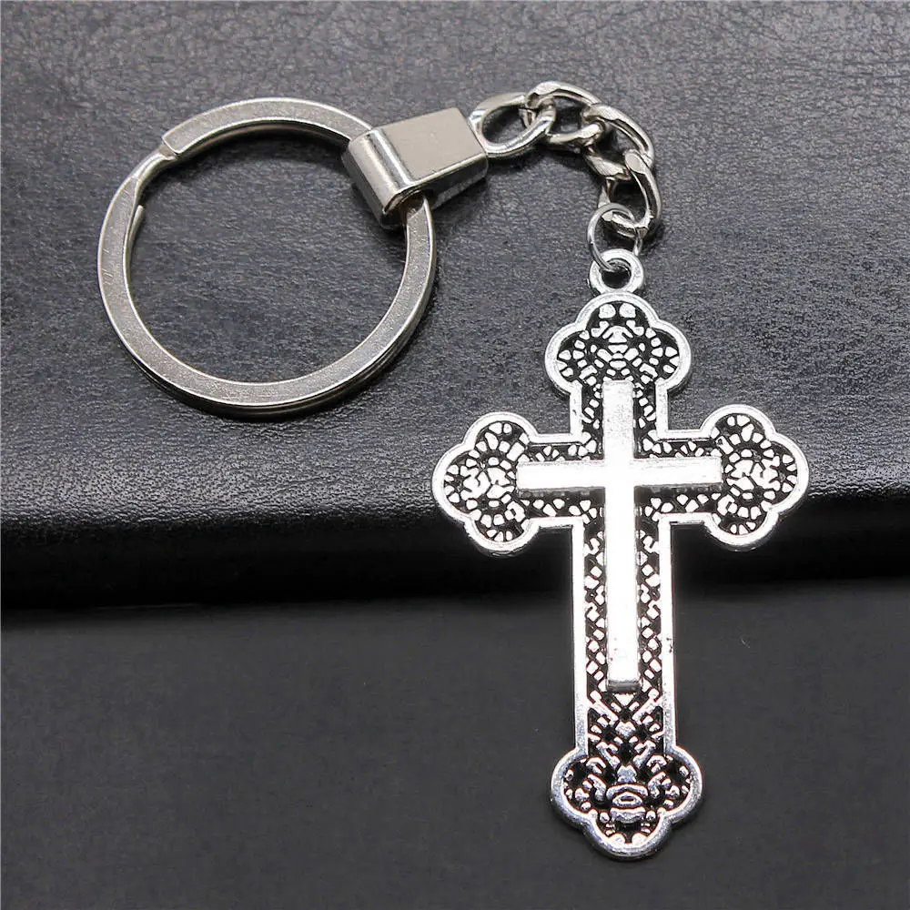 

Cross Keychains Handmade Accessories For Jewelry Cell Phone Pendant