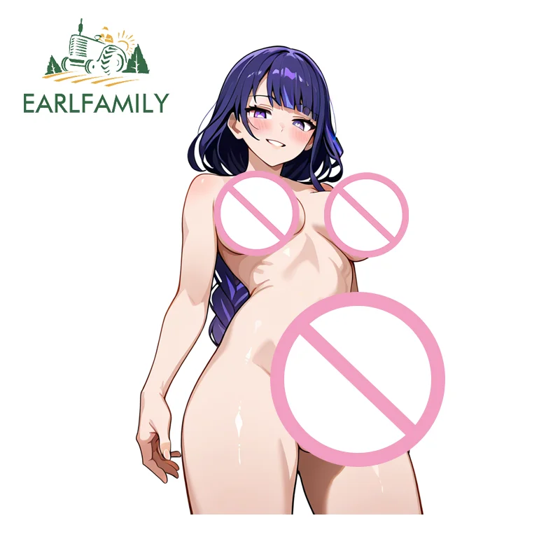 

EARLFAMILY Fanart аниме Futanari автомобильная наклейка личность компьютерный хост наклейка водостойкий багажник декор для доски для серфинга автомобильные аксессуары