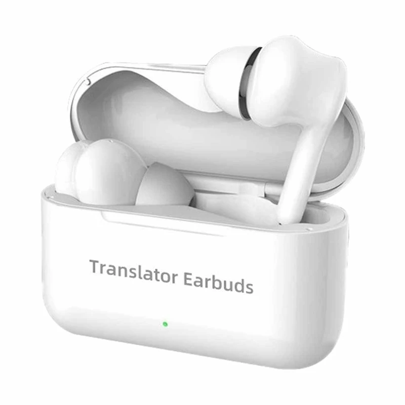 

1Set M6 Translation Headphones Instant Translate Smart Voice Translator Wireless Bluetooth Translator Earphone