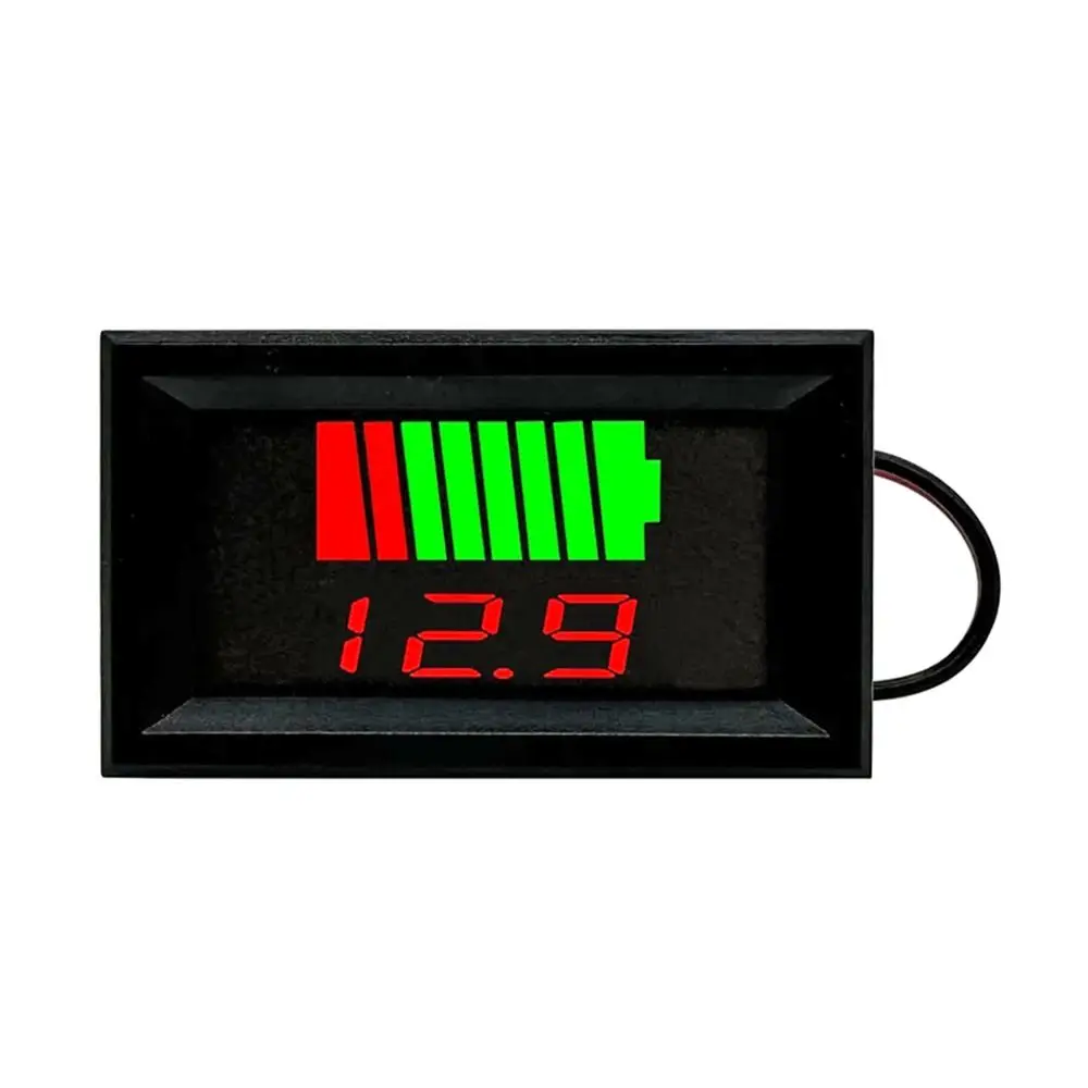 

Цифровой дисплей Φ 12V 24V 36V 48V 60V 72V тестер заряда автомобильной батареи индикатор уровня заряда