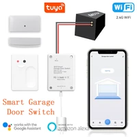tuya smart wifi switch sensor garage door automation control app timing voice remote turn onoff work for alexa google assistant