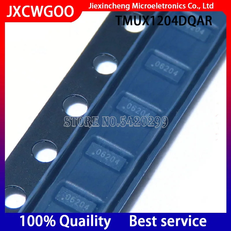 

New Original TMUX1204DQAR 06204 TMUX1204DQAT TMUX1204 USON-10 5pcs/lot