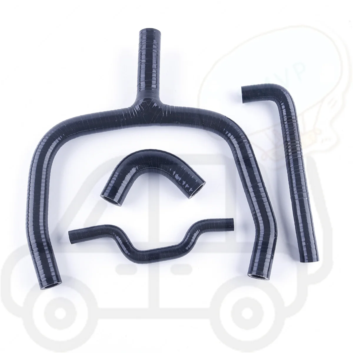 Для 2009-2016 Kawasaki KX250F KXF250 4 шт. силиконовый радиатор охлаждающей жидкости Y шланг