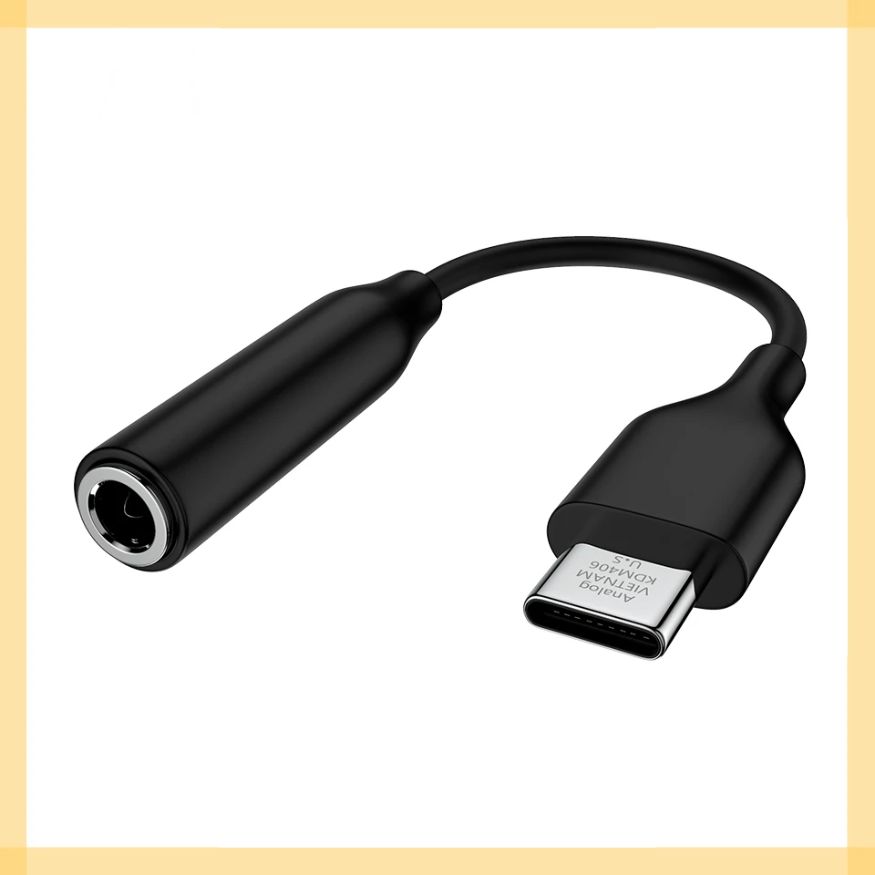 

Аудиокабель с разъемом Usb Type-C на 3,5 мм для samsung Galaxy S21 Ultra S20 Note 20 10 Plus Tab S7 S7 +