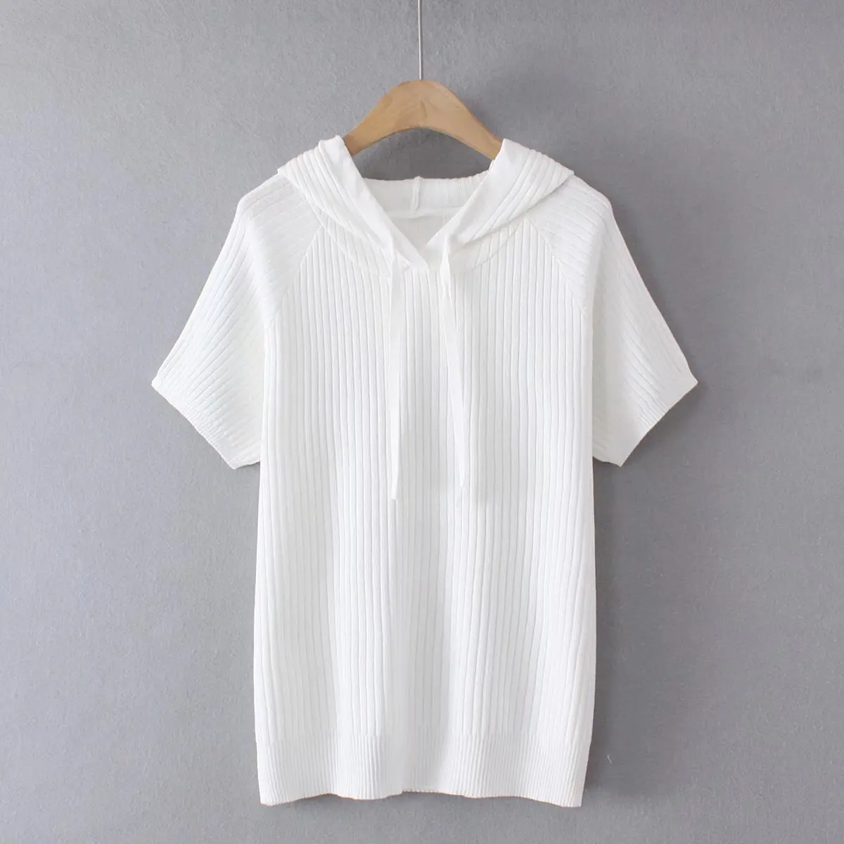 

2022 summer new maternity casual hooded short-sleeved T-shirt one