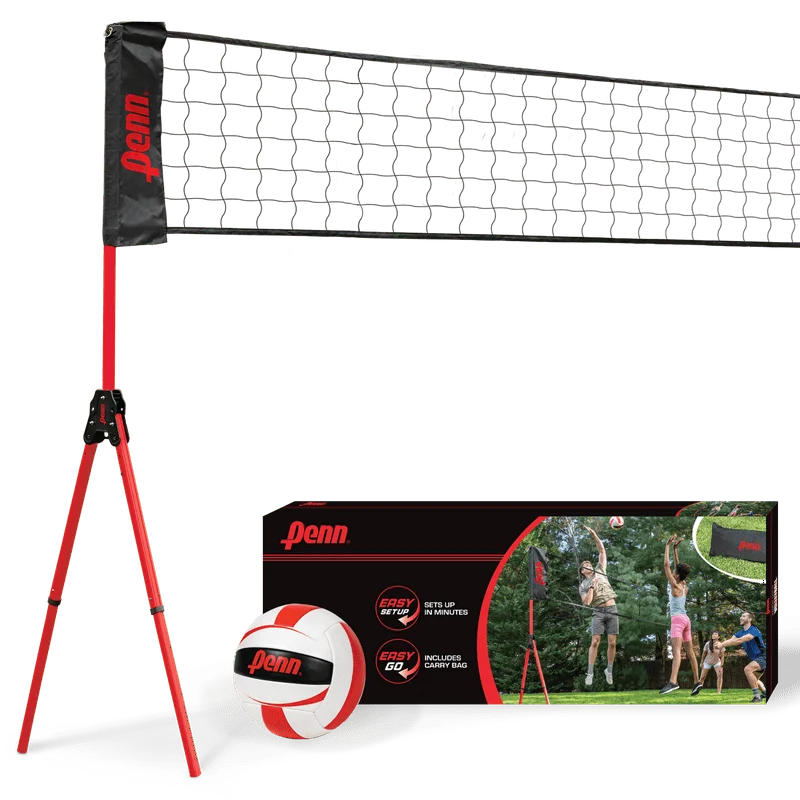 

Fit Premium Volleyball Set, Includes Adjustable Net and Ball