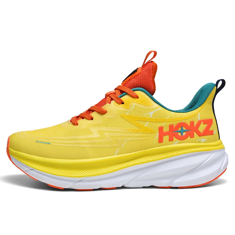 

Men sneakers Lightweight Cushioning Outdoor Road Running Shoes Men Trail Sport Shoes Elastic Women Walking Tenis Masculino