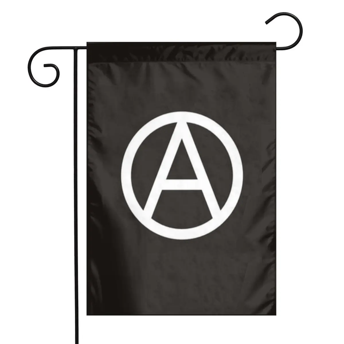 

Anarchy Anarchist Black White Protest 12*18In Garden Flag