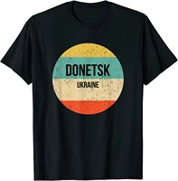 vintage sunset donetsk ukraine t shirt short sleeve 100 cotton casual t shirts loose top size s 3xl