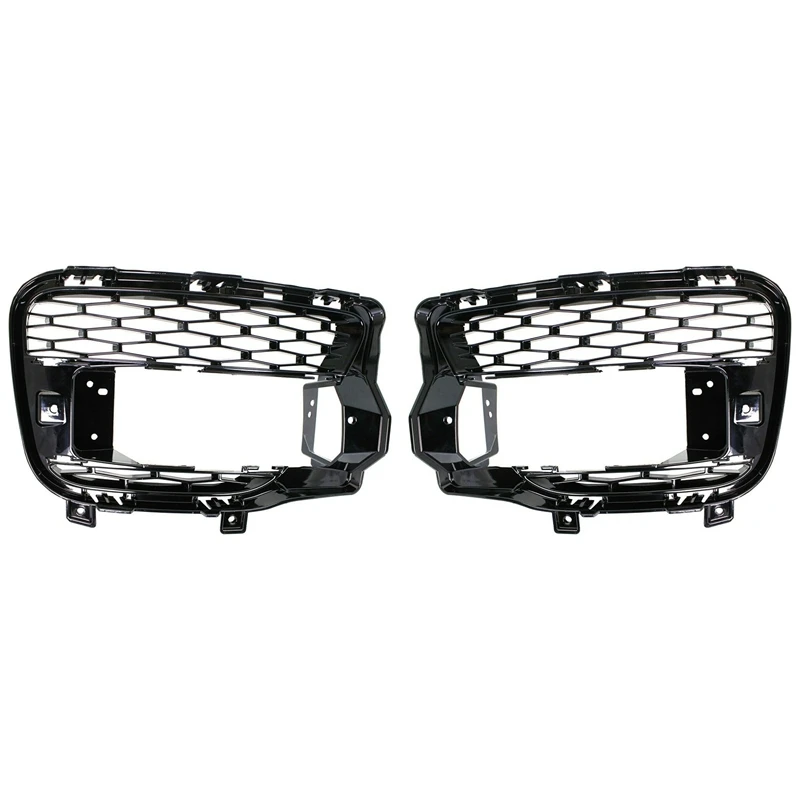 

Car Front Lower Grilles Fog Light Cover Trim Mesh Fog Lamp Grill For Range Rover Sport 2014-2017