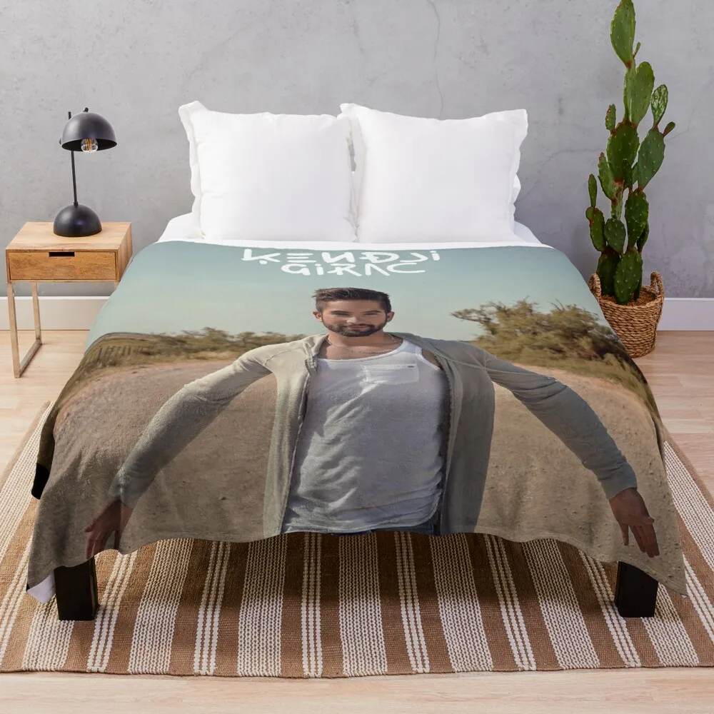

Kendji GiracThrow Blanket blanket stitch blanket