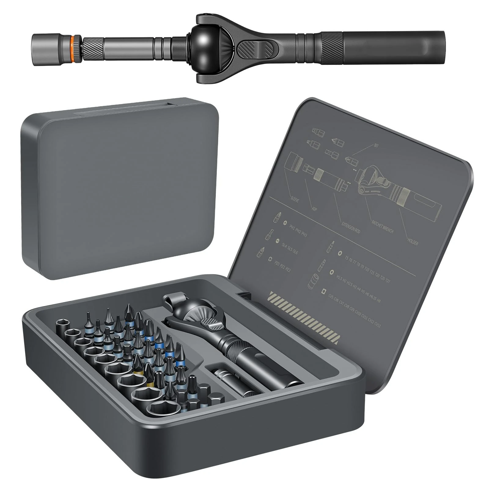 

Набор отверток JIMIHOME 40 в 1