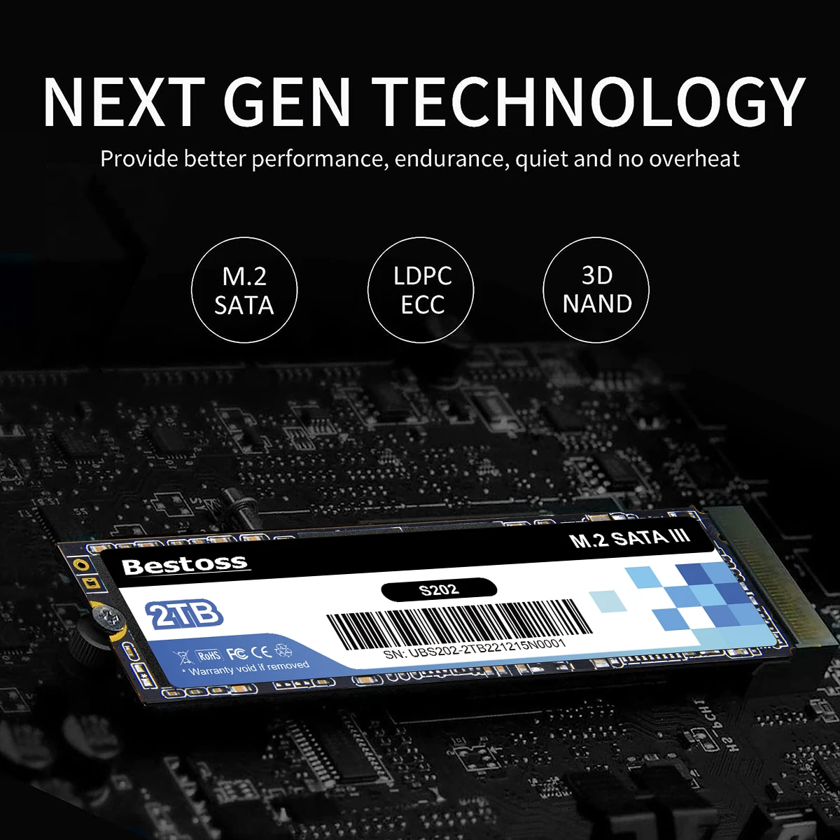 Твердотельный накопитель besброс M2 Sata 2280 Ssd 240 ГБ 1 Тб 480 Гб