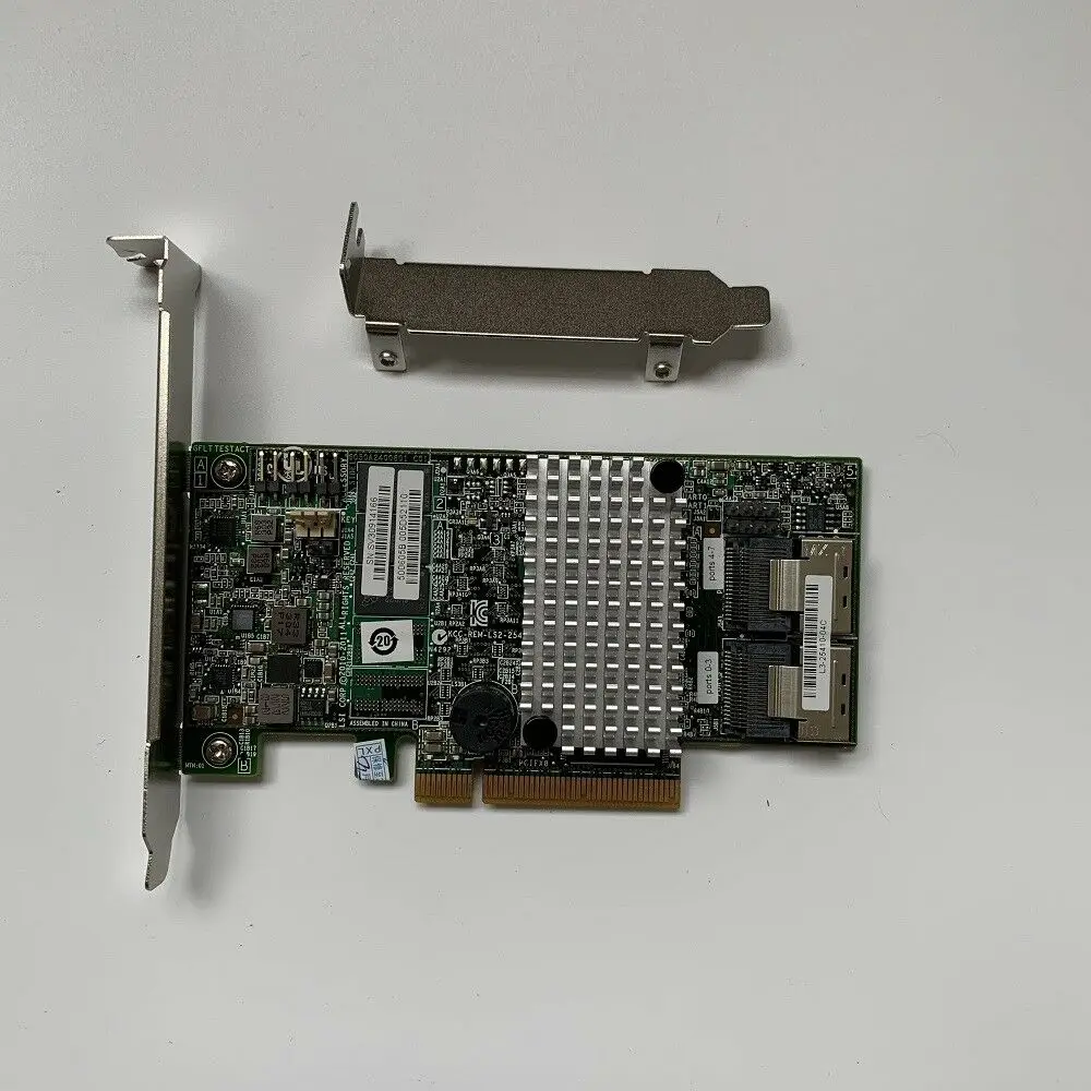 LSI 9267-8i 6Gb PCIE 2 0 512MB 8Port SAS карта контроллера + 8087 to (4) 7-контактный SATA |