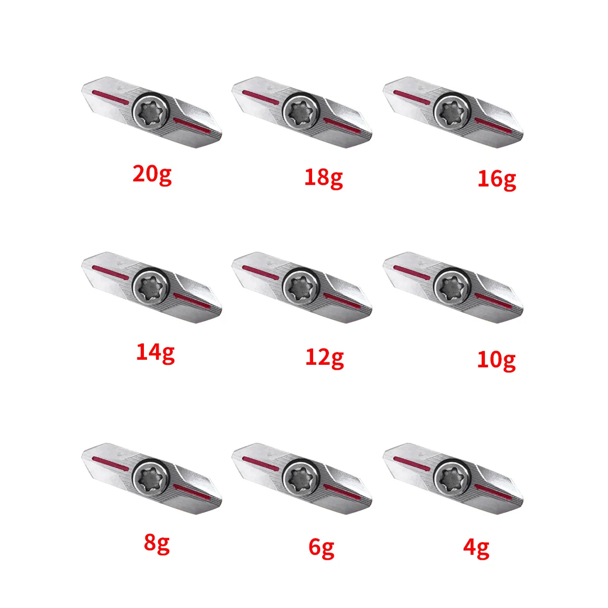 

Golf PING G410 Weight For Ping G410 Driver 4G-20G New