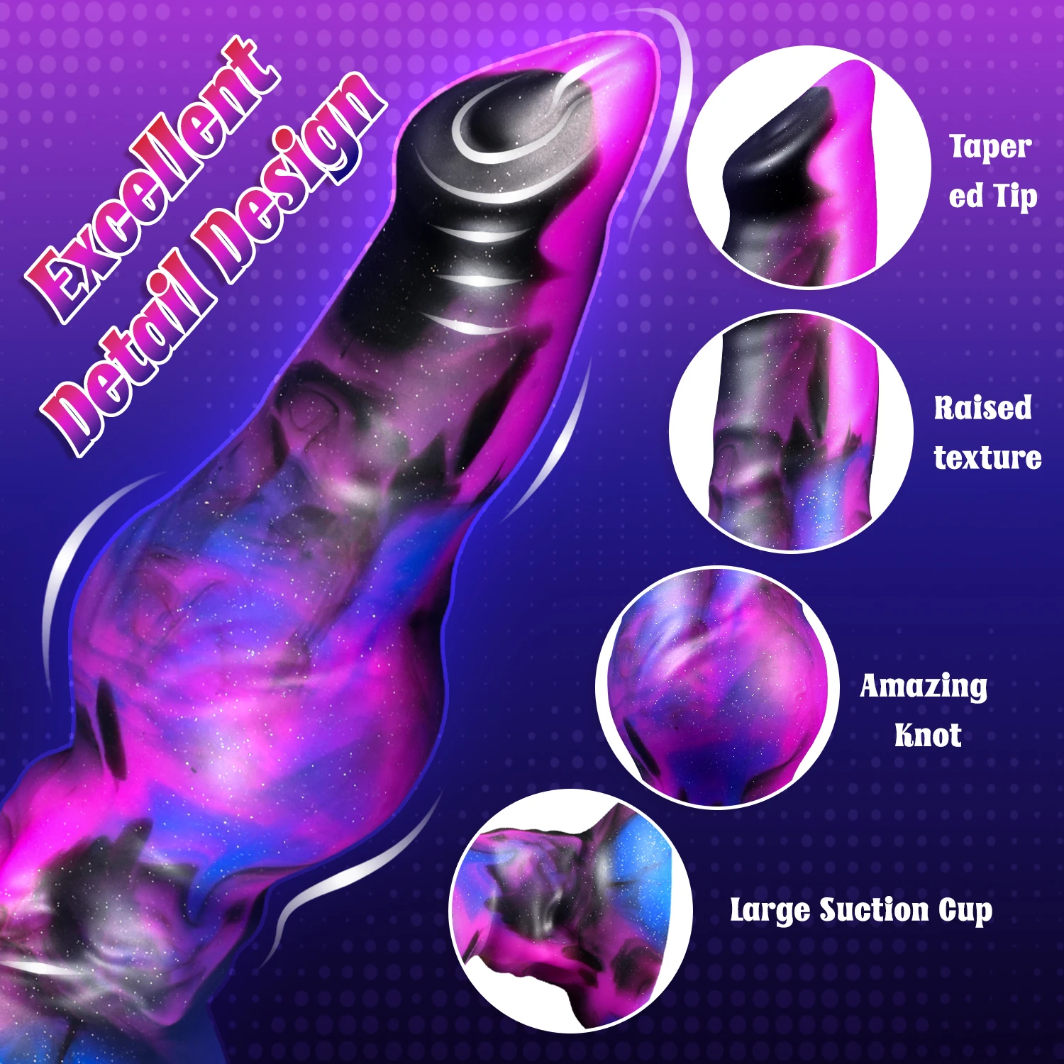 Огромный фаллоимитатор для собак проникающий анальный секс-игрушки большой член