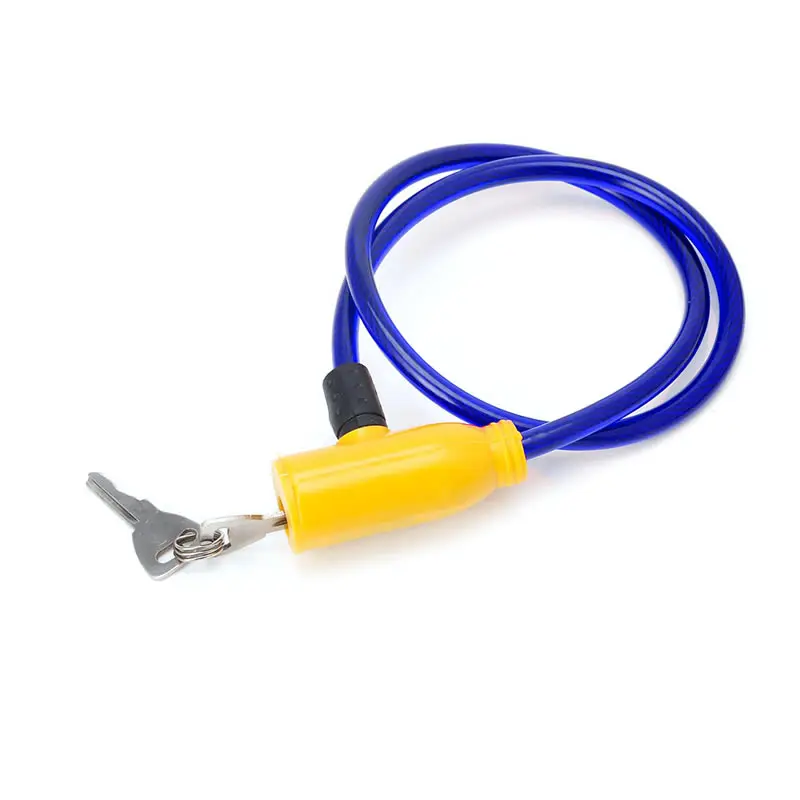 Противоугонный велосипедный кабель 8x640 мм замок безопасности для велосипеда