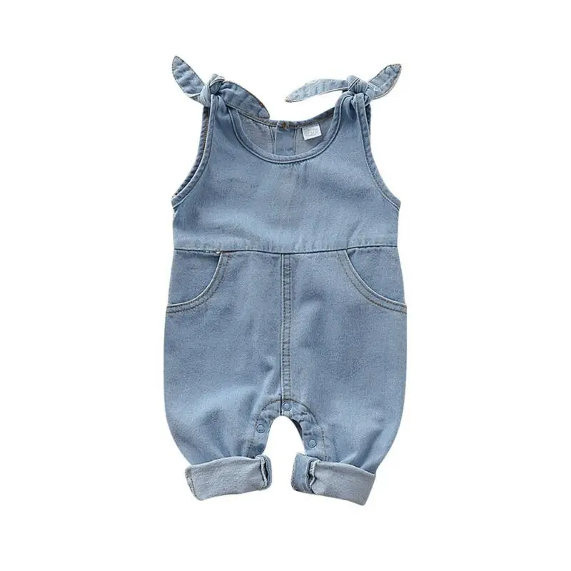 verao roupas de bebe conjunto menina denim macacao meninos roupas recem nascidos