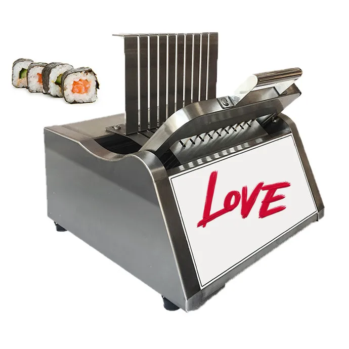 

Stainless steel sushi roll cutter manual sushi roll cutter cutting machine